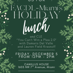 2025 Holiday Lunch Sponsors