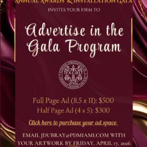 2026 Gala Program Ads